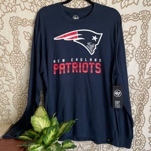 Men’s Patriots long sleeve ‘47 brand